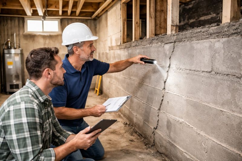 Basement Crack Repair in Stark County, OH