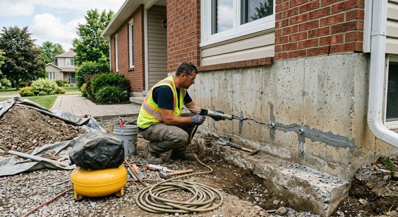Basement Foundation Repair in Cuyahoga Falls, OH