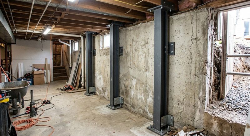 Basement Stabilization in Stark County, OH