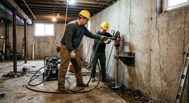 Basement Underpinning in Stark County, OH