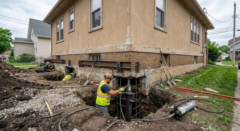 Basement Underpinning in Stark County, OH