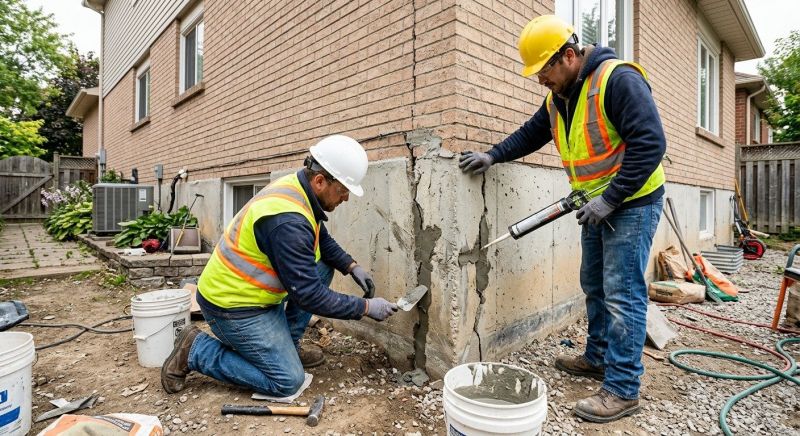 Building Foundation Repair in New Philadelphia, OH