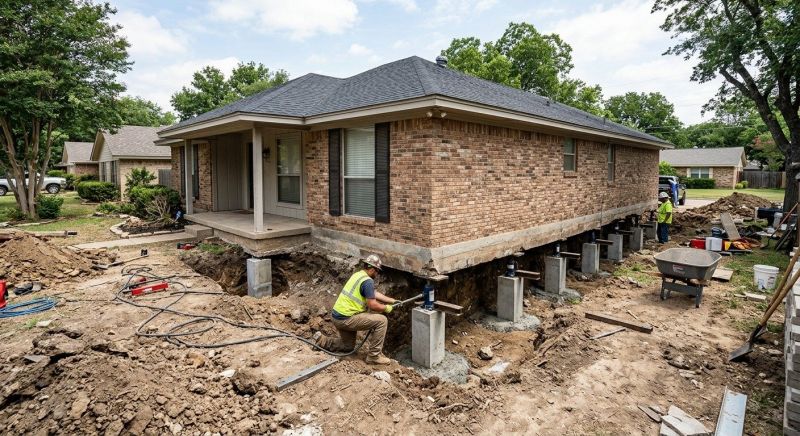 Concrete Foundation Leveling in Canton, OH