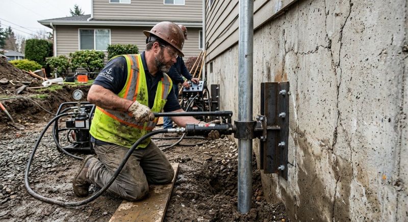 Concrete Foundation Leveling in Uniontown, OH
