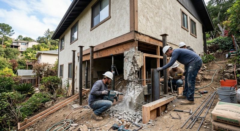 Concrete Foundation Repair in Stark County, OH