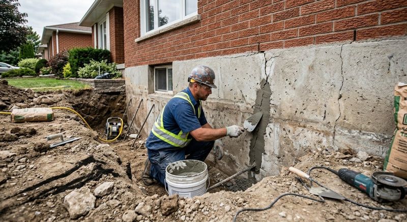 Concrete Foundation Repair in Summit County, OH
