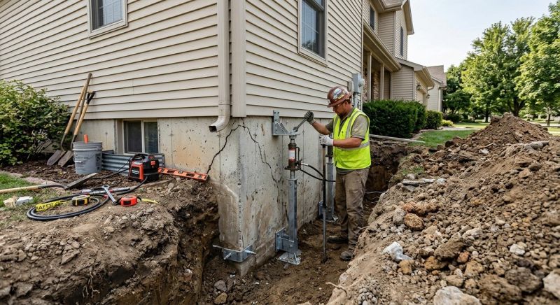 Concrete Foundation Repair in Uniontown, OH
