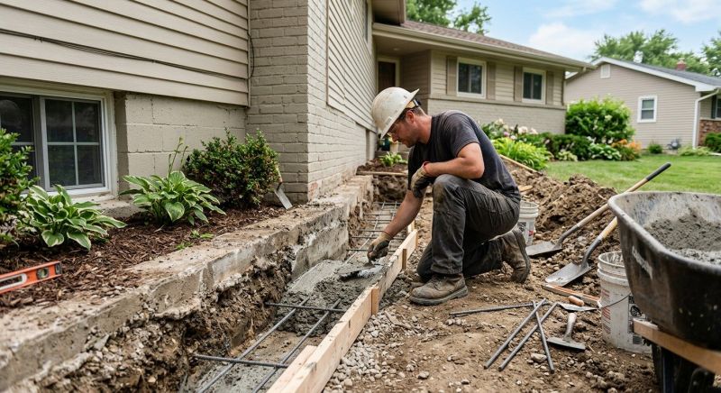 Concrete Foundation Repair in Wooster, OH