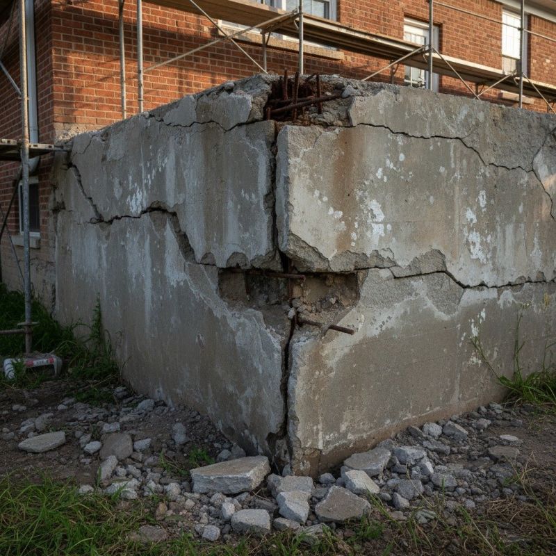 Cracked Foundation Repair in Akron, OH