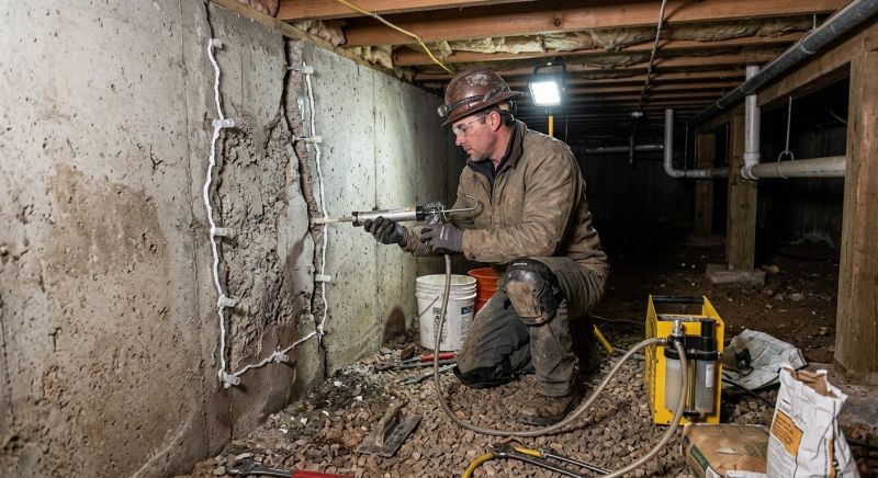 Crawlspace Foundation Repair in Canton, OH