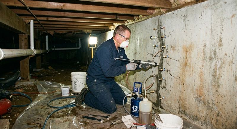 Crawlspace Foundation Repair in Dover, OH