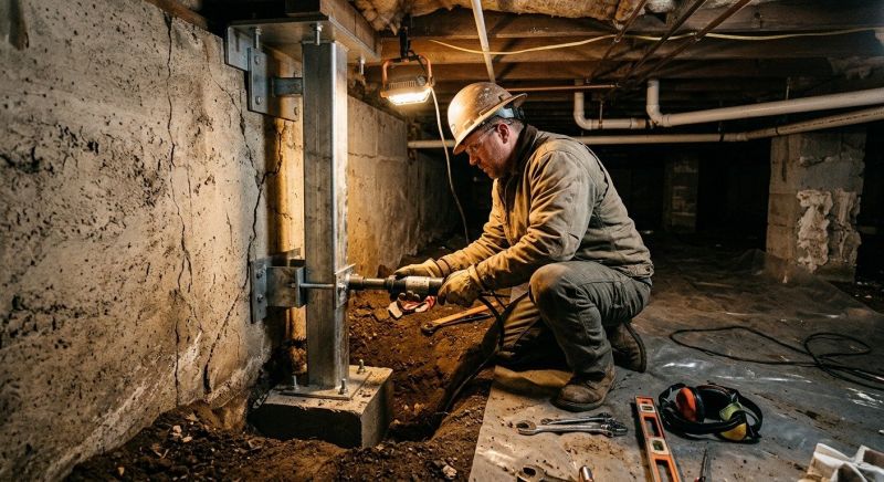 Crawlspace Foundation Repair in Dover, OH