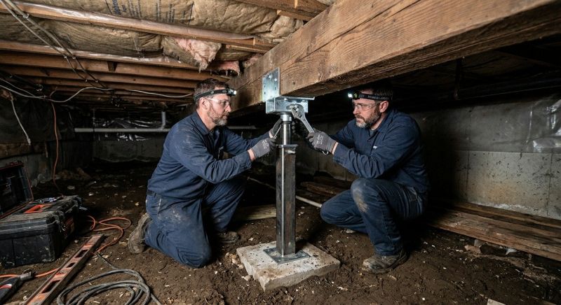 Crawlspace Foundation Repair in Massillon, OH