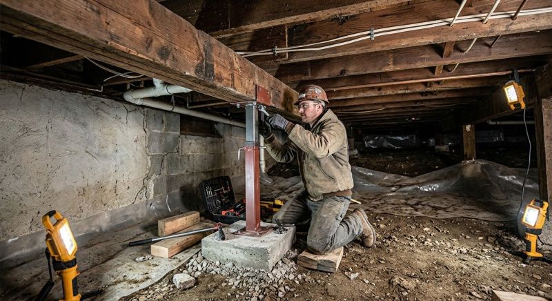 Crawlspace Foundation Repair in Rittman, OH