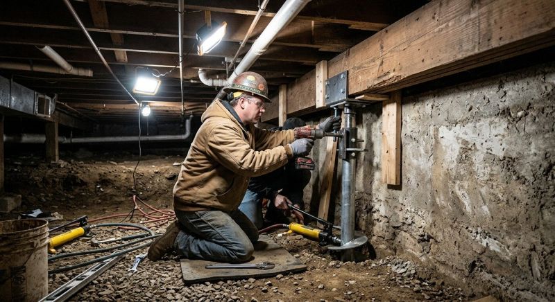 Crawlspace Foundation Repair in Wayne County, OH