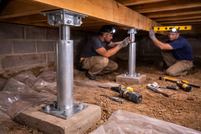 Crawlspace Structural Repair in Stark County, OH
