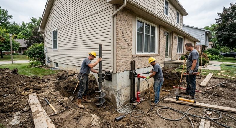 Exterior Foundation Repair in Stark County, OH
