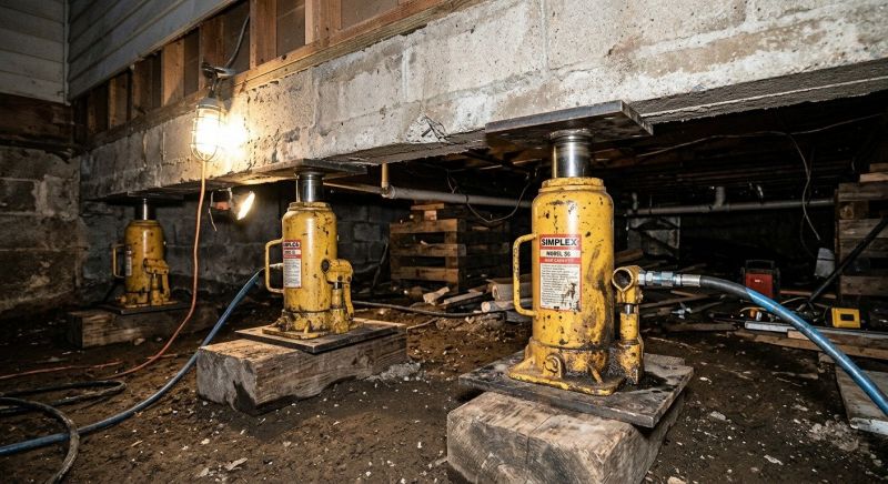 Foundation Jacking in Massillon, OH
