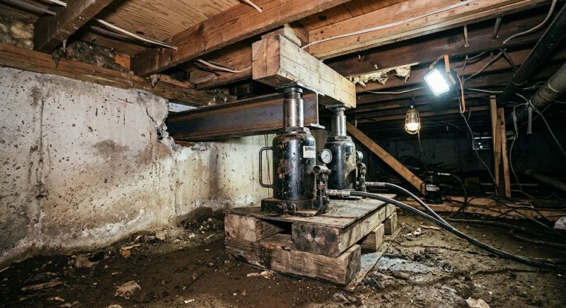 Foundation Jacking in Massillon, OH