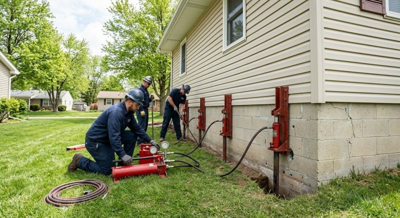 Foundation Jacking in North Canton, OH