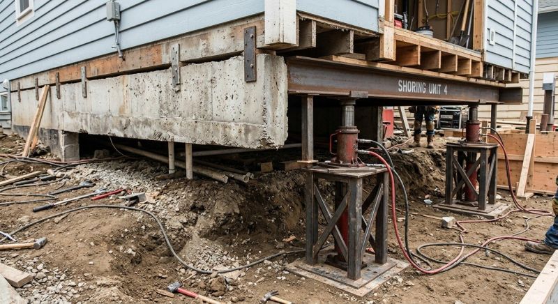 Foundation Jacking in Rittman, OH