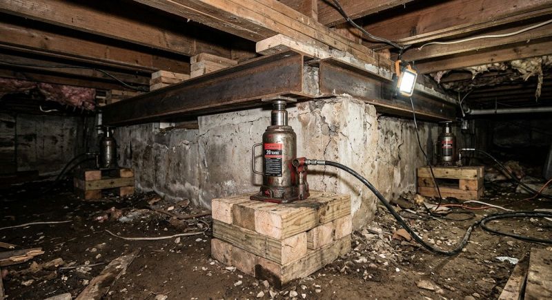 Foundation Jacking in Rittman, OH