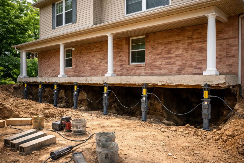 Foundation Jacking in Wayne County, OH