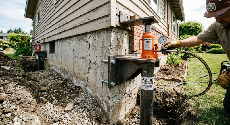 Foundation Lifting in Alliance, OH