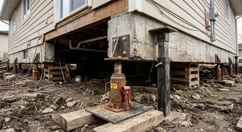 Foundation Lifting in Hartville, OH