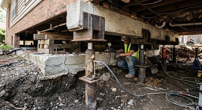 Foundation Lifting in Homeworth, OH