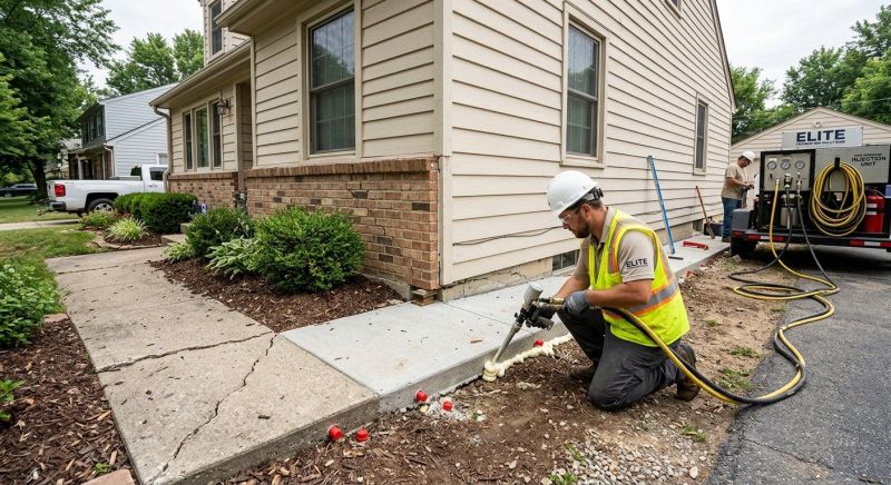 Foundation Lifting in Tuscarawas County, OH