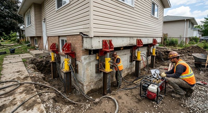 Foundation Lifting in Wadsworth, OH