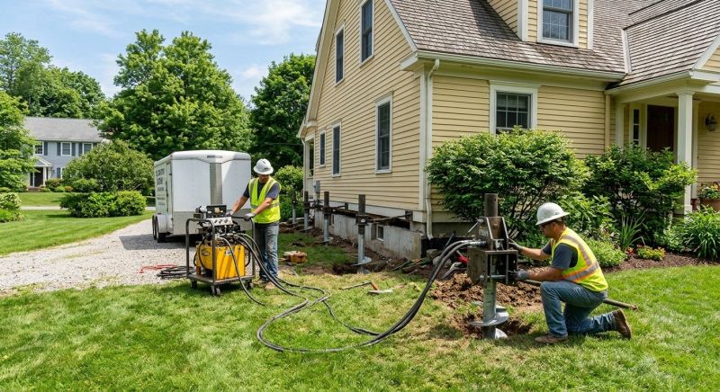 Foundation Lifting in Wooster, OH