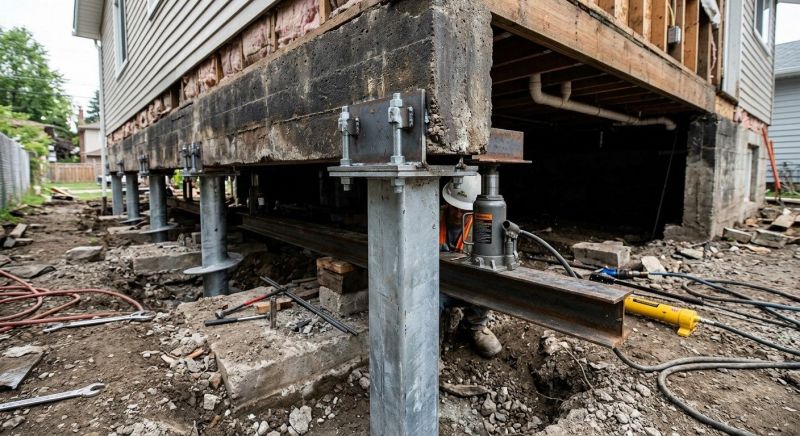 Foundation Raising in Canal Fulton, OH