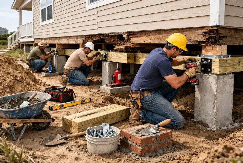 Foundation Raising in Hartville, OH