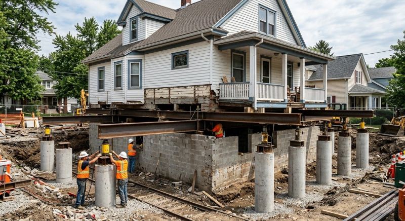 Foundation Raising in Rittman, OH