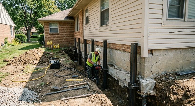 Foundation Renovation in Stark County, OH