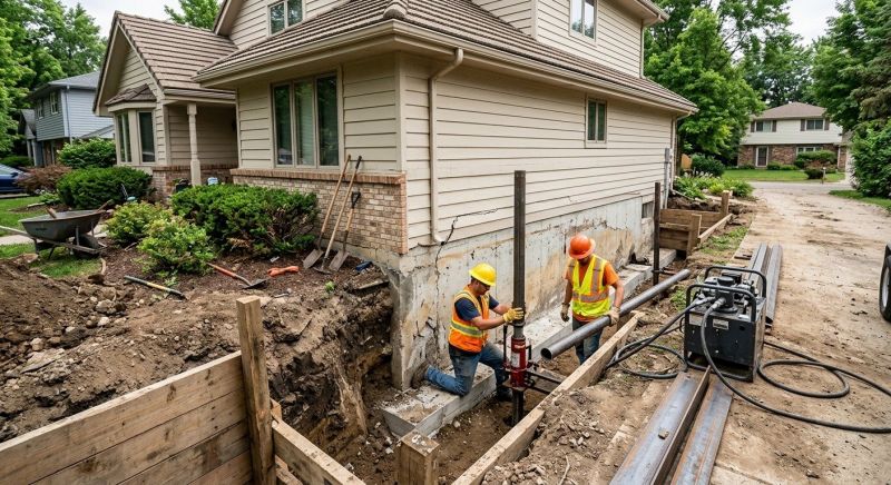 Foundation Repair in Sugarcreek, OH
