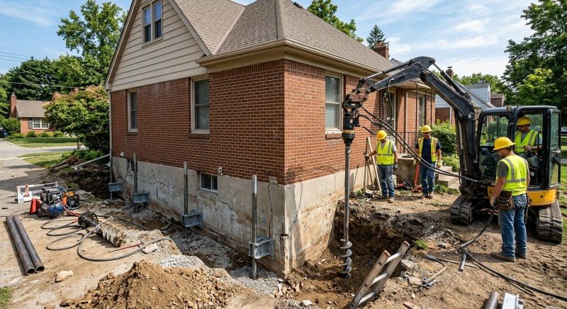 Foundation Stabilizing in Rittman, OH