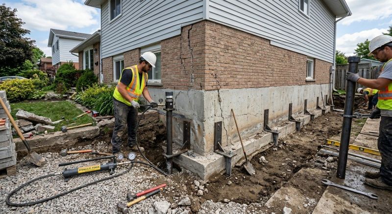 Foundation Stabilizing in Tuscarawas County, OH