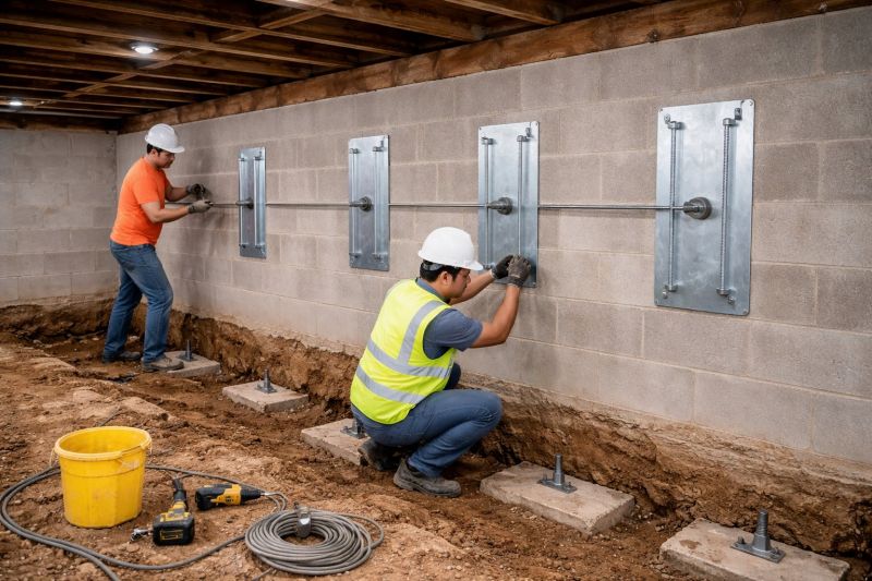 Foundation Stabilizing in Wooster, OH