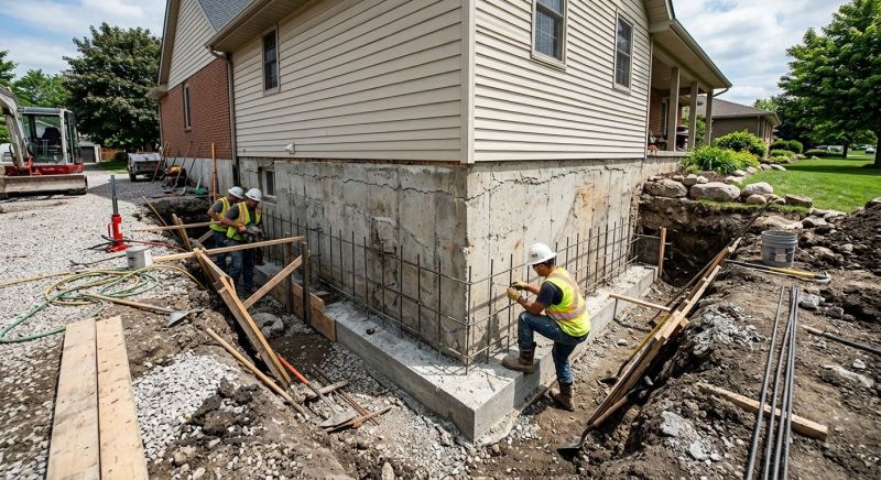 Foundation Strengthening in Stark County, OH