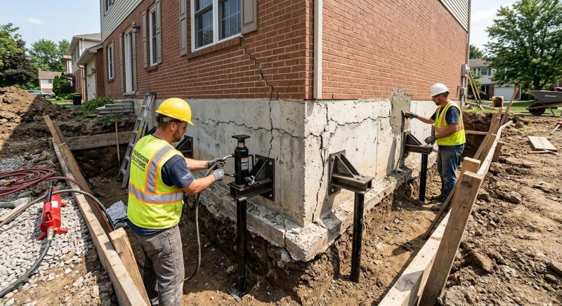 Foundation Structural Repair in Canal Fulton, OH