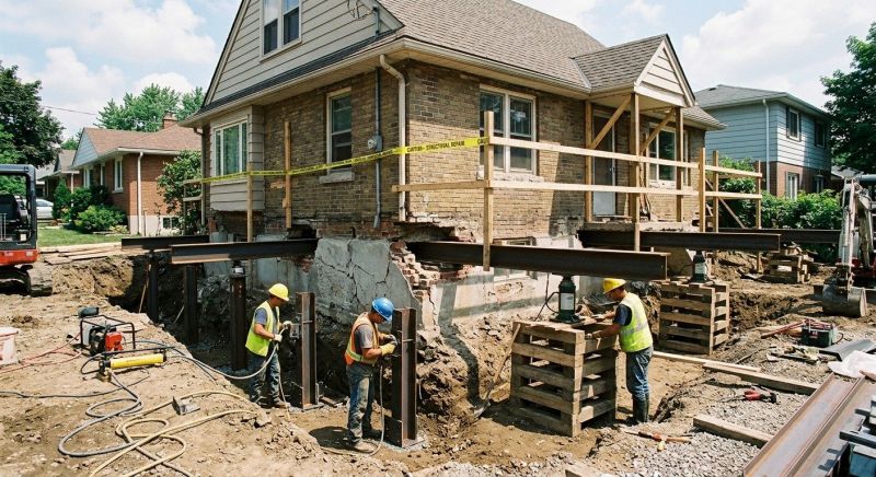 Foundation Structural Repair in Canton, OH