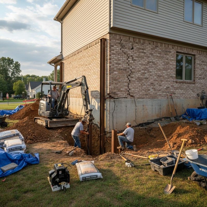 Foundation Structural Repair in Tuscarawas County, OH