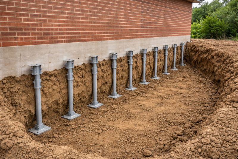 Helical Piers Installation in Stark County, OH