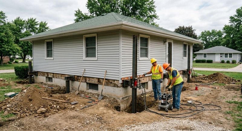 Home Foundation Leveling in Wadsworth, OH