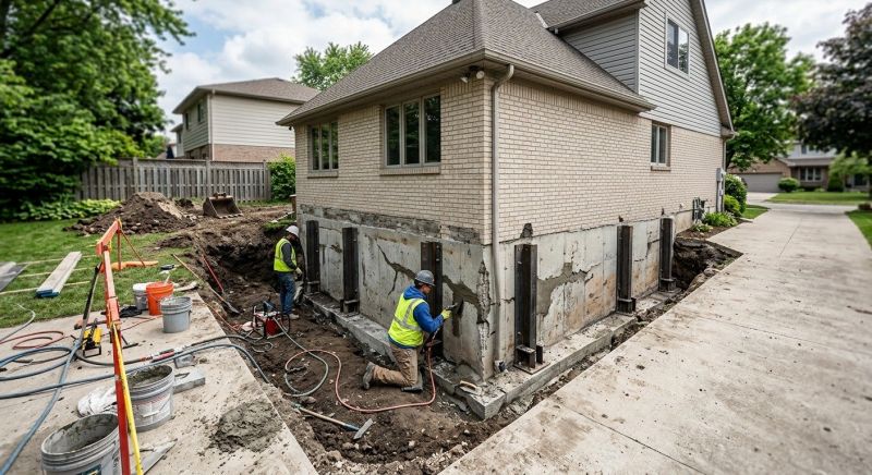 Home Foundation Repair in Orrville, OH