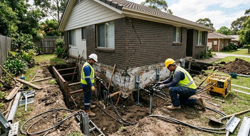 Home Foundation Repair in Wayne County, OH