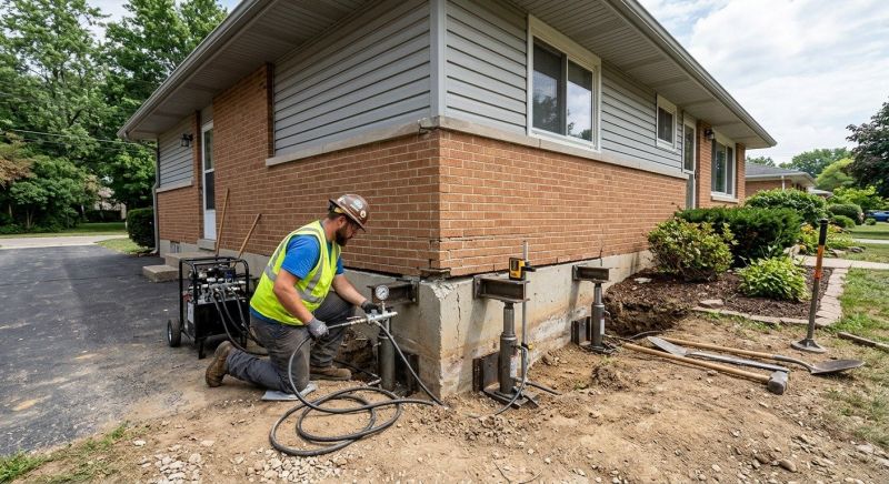 House Leveling in Homeworth, OH